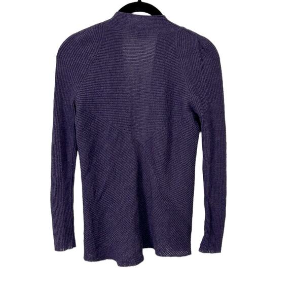 Eileen Fisher Open front 100% wool cardigan women’s size petite small - Picture 5 of 5